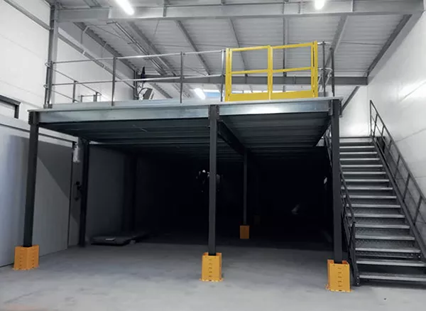 Mezzanine stockage